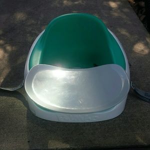 Bumbo chair with tray